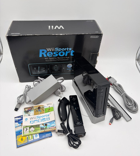 Nintendo wii nera confezione - nera,