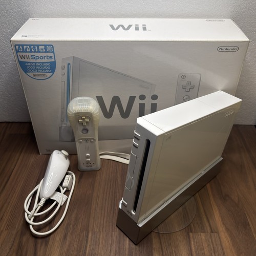 Console nintendo wii bianca - console,
