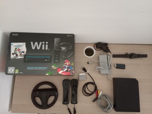 Nintendo wii nera mario kart - wii,