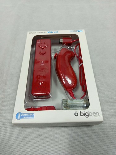 Manette nunchuck rouge - +,