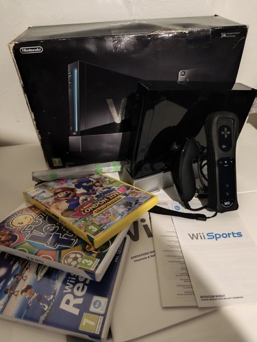 Nintendo wii nera - wii, sports