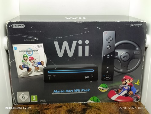 Console nintendo wii nera - console,